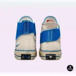 کانورس چاک تیلور سفید آبی A04455c