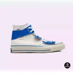 کانورس چاک تیلور سفید آبی A04455c